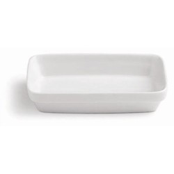New ciotola rettang.cm18x11 Bianco