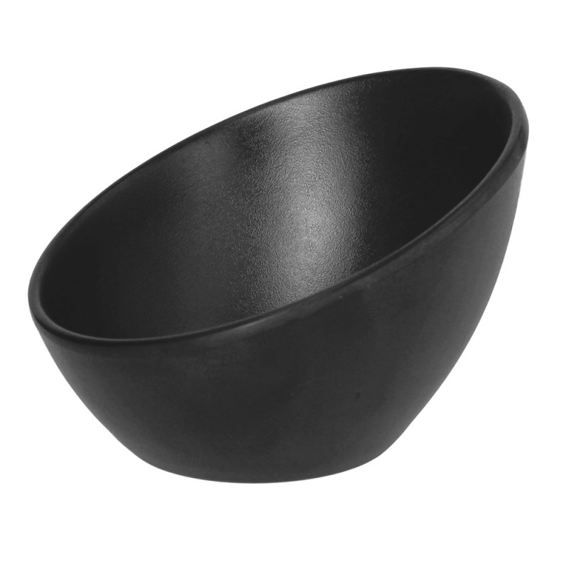 Coppetta obliqua cm 13x12 Nero Coppetta obliqua cm 13x12 Nero