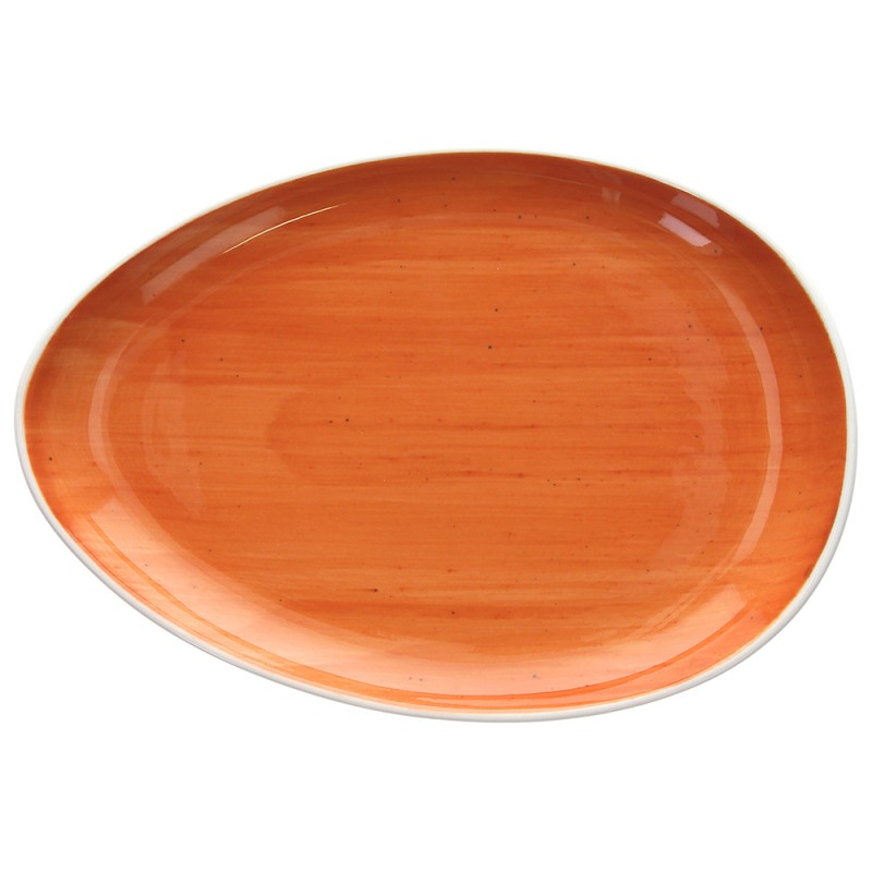 Ovale piano cm 26 Orange