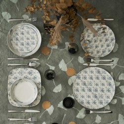 Piatto dessert  cm 20 Maiolica grigio
