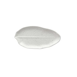 Piatto Foglia Allungato Piccolo 27 Cm X 13,5 Cm X H 2,5 Cm Zelda