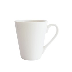 Mug conico 330 cc Bianco