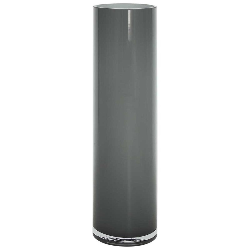 Vaso cilindrico grigio cm 30 h Wetube