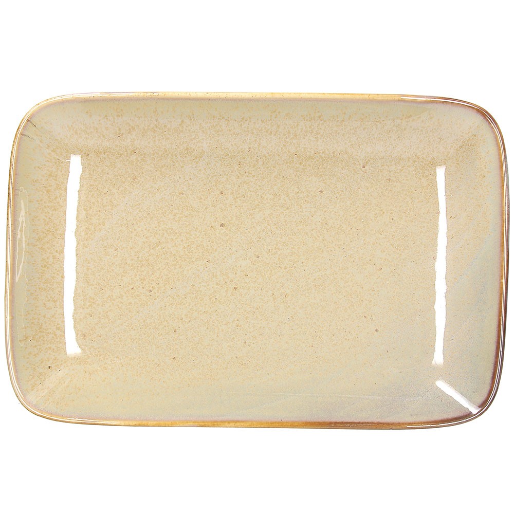 Rettangolare fondo coupe 27,5X18,5 cm Jap New Brown