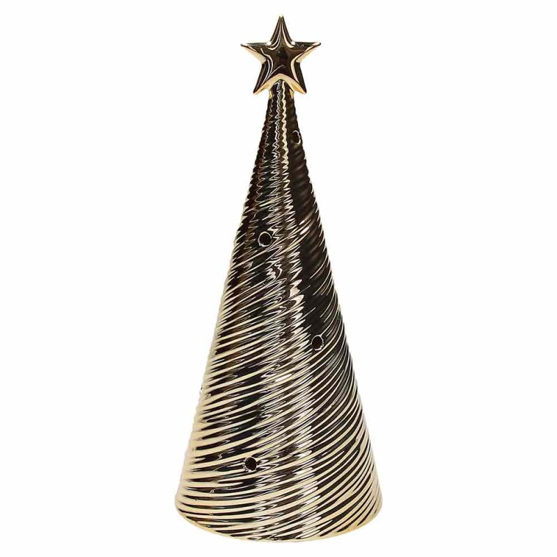 Albero conico con led h 25 Texture
