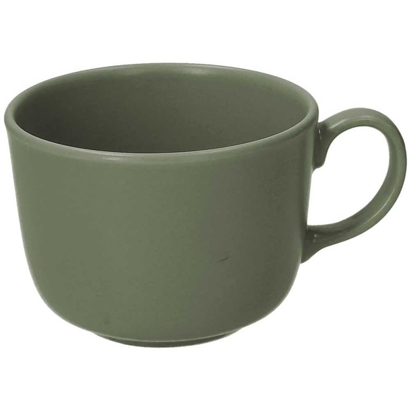 Tazza Colazione Senza Piatto Cc 450 Verde Tazza Colazione Senza Piatto Cc 450 Verde