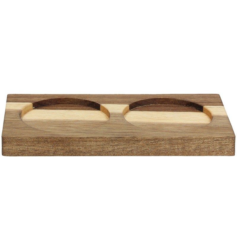 Vassoietto 2 scomparti 8 cm Vassoietto 2 scomparti 8 cm