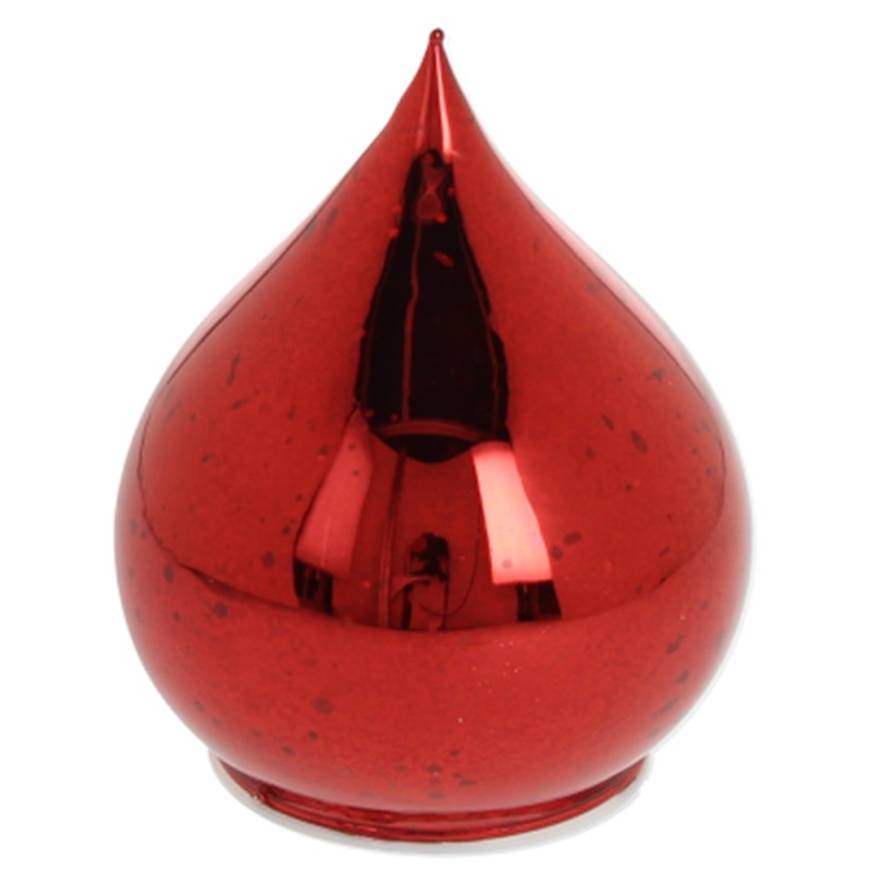 Goccia Rossa con led Cm 11