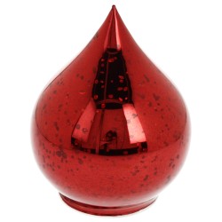 Goccia Rossa con Led h 16,5