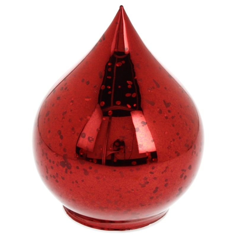 Goccia Rossa con Led h 16,5