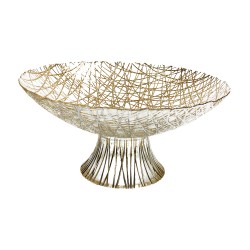 Porta Frutta Cm 34 Oro