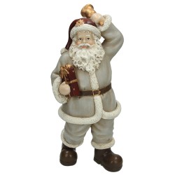 Babbo Natale felice h 27 cm