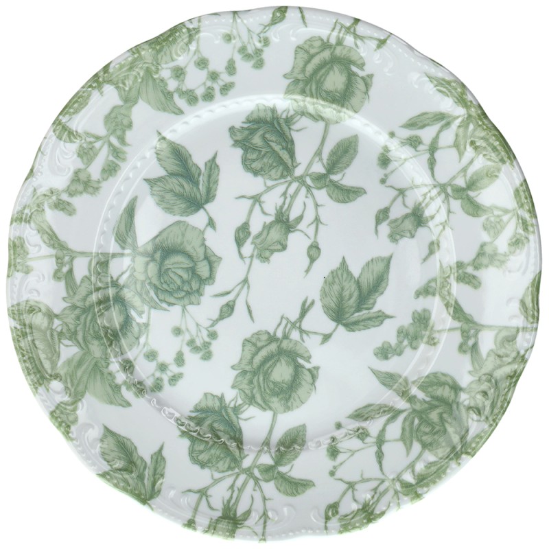 Rotondo Piano  Cm 31 Green Roses
