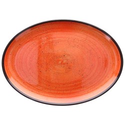 Vassoio ovale cm35,5x25,5 Arancio
