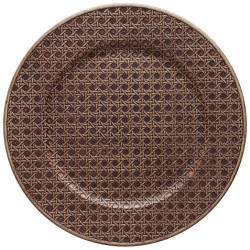 Sottopiatto cm 33 Vienna scuro