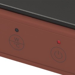 Piastra Induzione 200-2000w Iridea Rosso