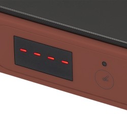 Piastra Induzione 200-2000w Iridea Rosso