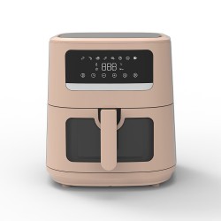 Friggitrice Ad Aria 8 L 2 Resistenze Champagne