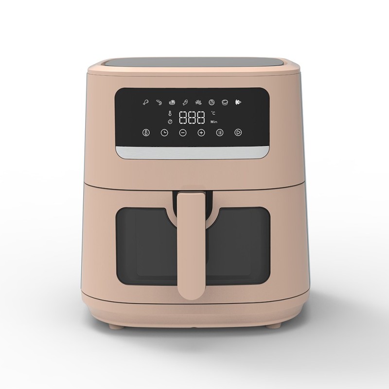 Friggitrice Ad Aria 8 L 2 Resistenze Champagne