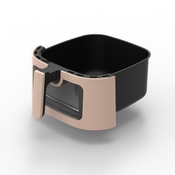 Friggitrice Ad Aria 8 L 2 Resistenze Champagne