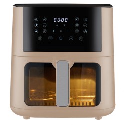 Friggitrice Ad Aria 10 L 2 Resistenze Champagne