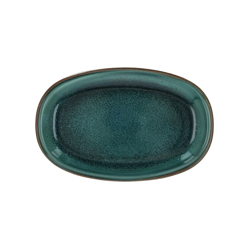 Ovale Piano Cm 30x20 Peacock