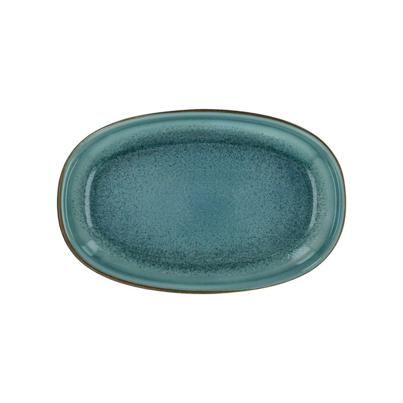 Ovale Piano Cm 30x20 Avio