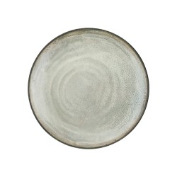 Piatto Piano  Cm 27 Raku