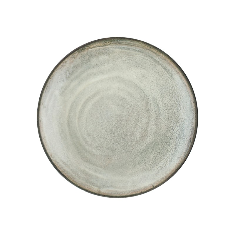 Piatto Piano  Cm 27 Raku