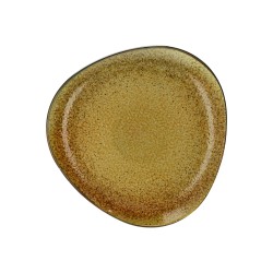 Piatto Piano Cm 27x28 Mustard