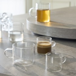 Confezione 6 tazze caffè 100 cc Lyra Trasparente