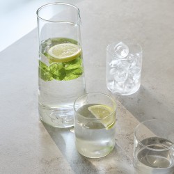 Caraffa 1,5 L + 4 Bicchieri 330cc lyra Trasparente