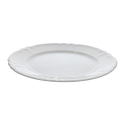 Piatto Dessert Cm 21          Rilievo Bianco