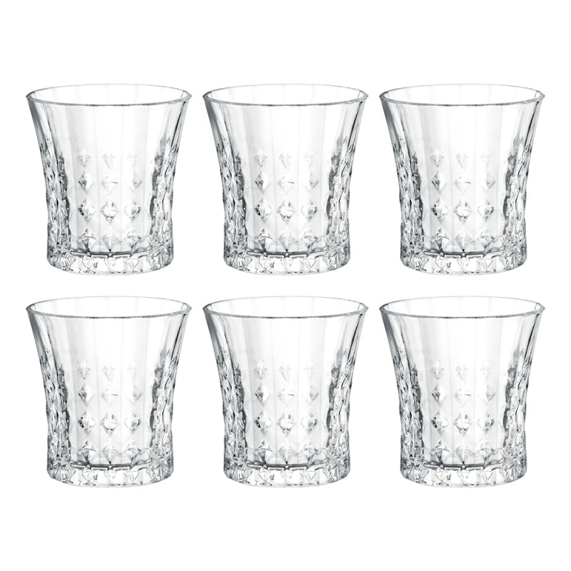 Confezione6 Bicchieri Cc 280 Transparent