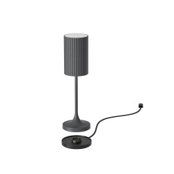 Lampada da tavolo h 20 cm Dark Grey