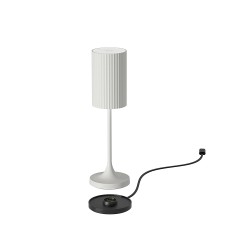 Lampada da tavolo h 20 cm White