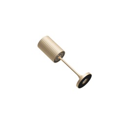 Lampada da tavolo h 20 cm Brushed Gold