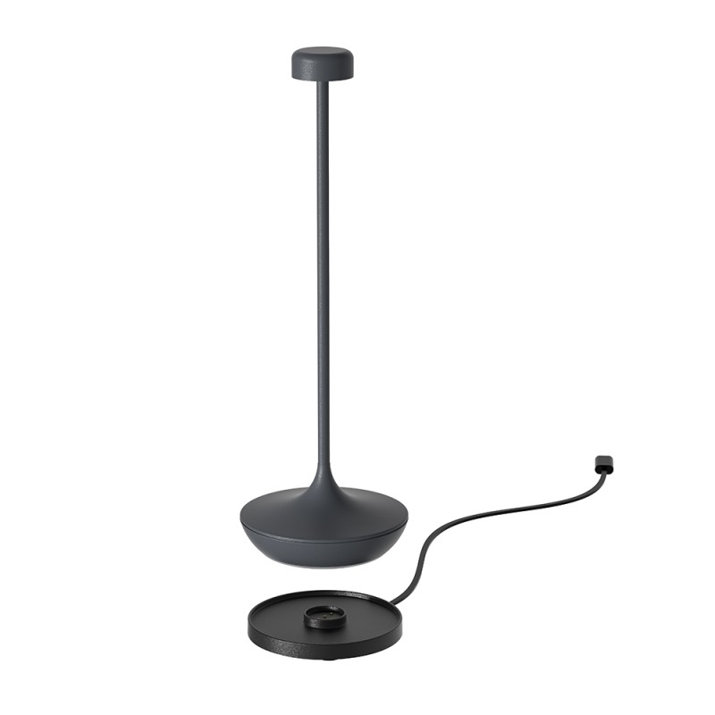 Lampada da tavolo h 25 cm Dark Grey