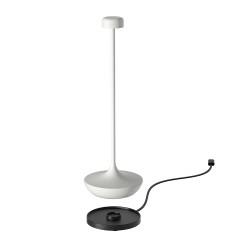 Lampada da tavolo h 25 cm White
