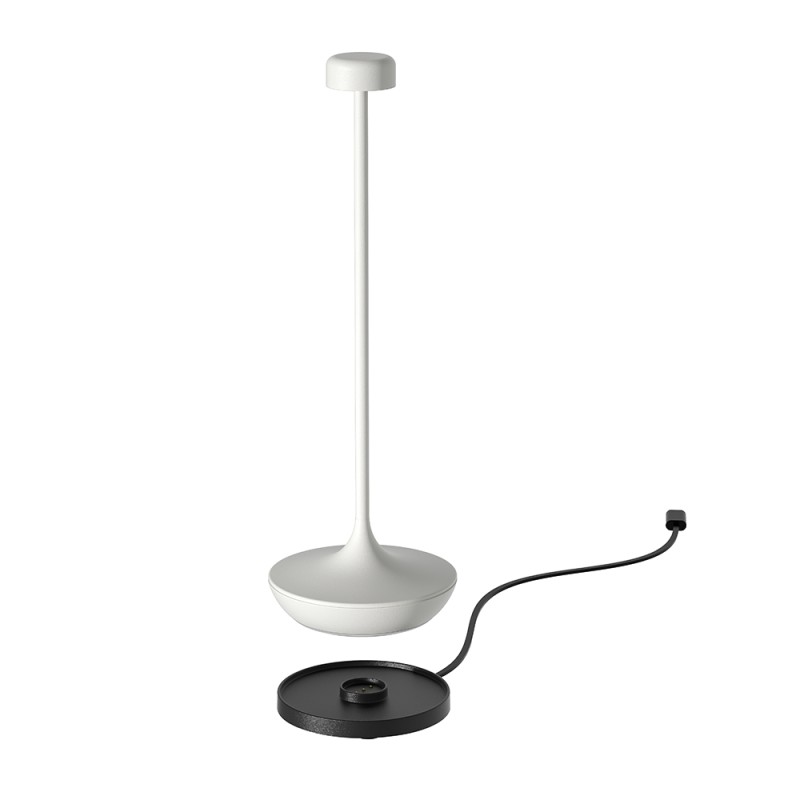 Lampada da tavolo h 25 cm White