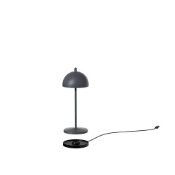 Lampada da tavolo h 20 cm Dark Grey