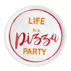 Piatto pizza 31 cm Party