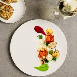 Piatto Piano Cm 24 Bianco