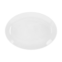 Vassoio Ovale Cm 36 Bianco