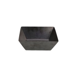 Square Bowl 13 Cm Black & Gold