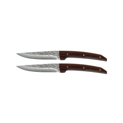 Set 2 Coltello Bistecca Wood