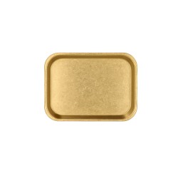 Vassoio Rettangolare Cm 19 Living Golden