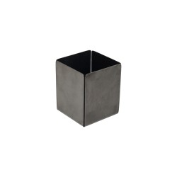 Portabustine Quadrato Living Black & Gold