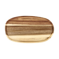 Vassoio Ovale 34 Cm Starbamboo Acacia