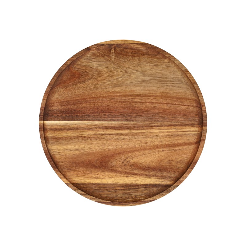 Vassoio Rotondo 28 Cm Starbamboo Acacia